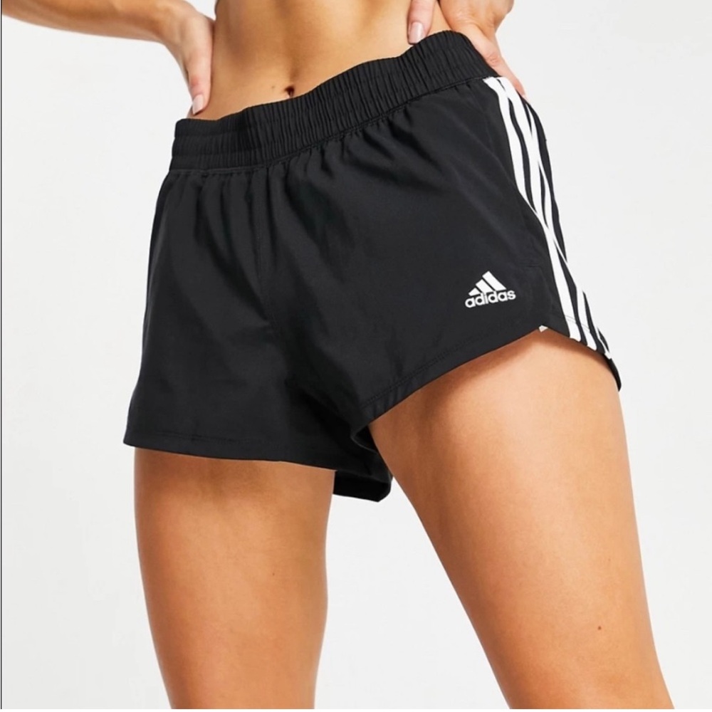 Adidas Women's Black Athletic Shorts, Size XS